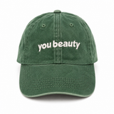 You Beauty Kids Cotton Cap in Green