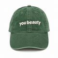 You Beauty Kids Cotton Cap in Green