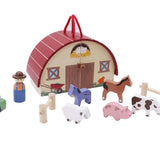 Wooden Farm Plasyset