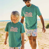 That’s Grouse Kids Slang Tee in Green