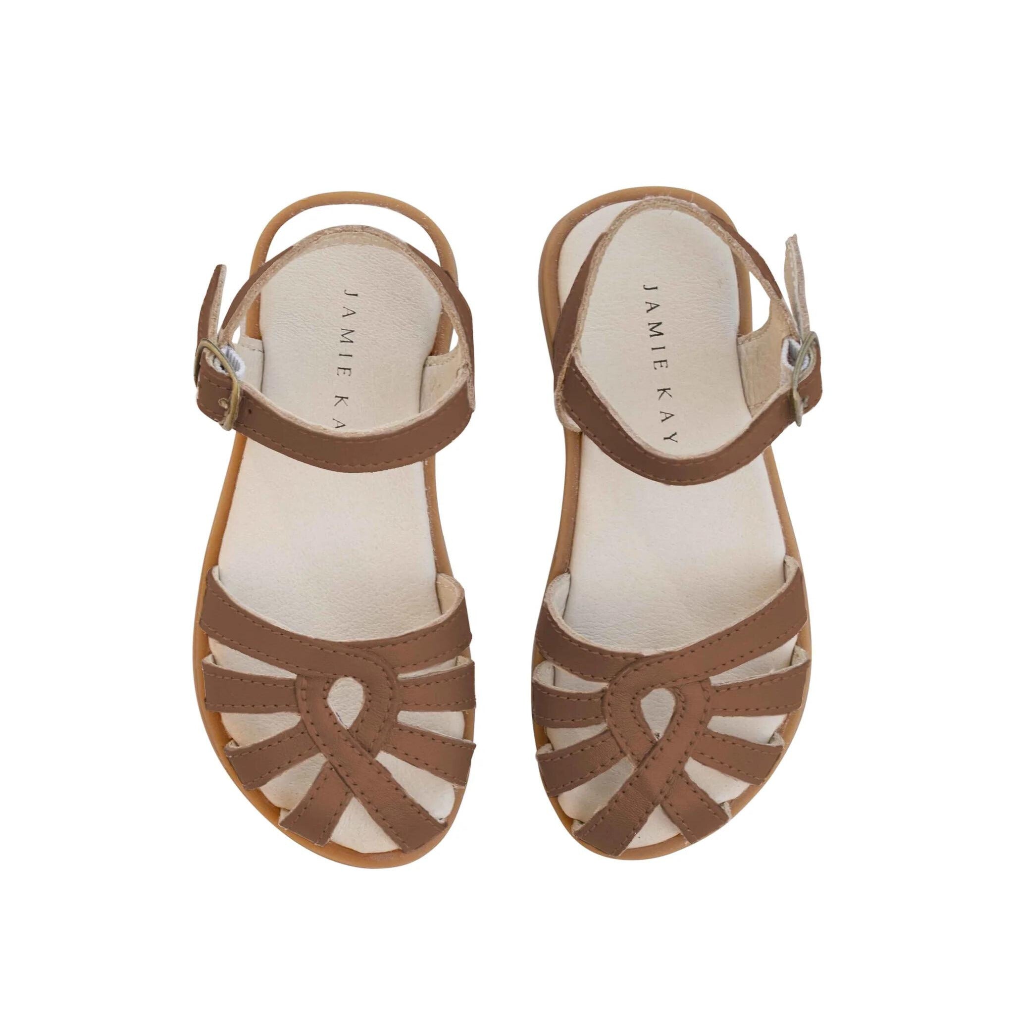 Leather Sandal - Tan
