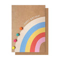 Rainbow Arch Birthday Card