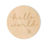 Busy Bee Wooden Milestone Cards