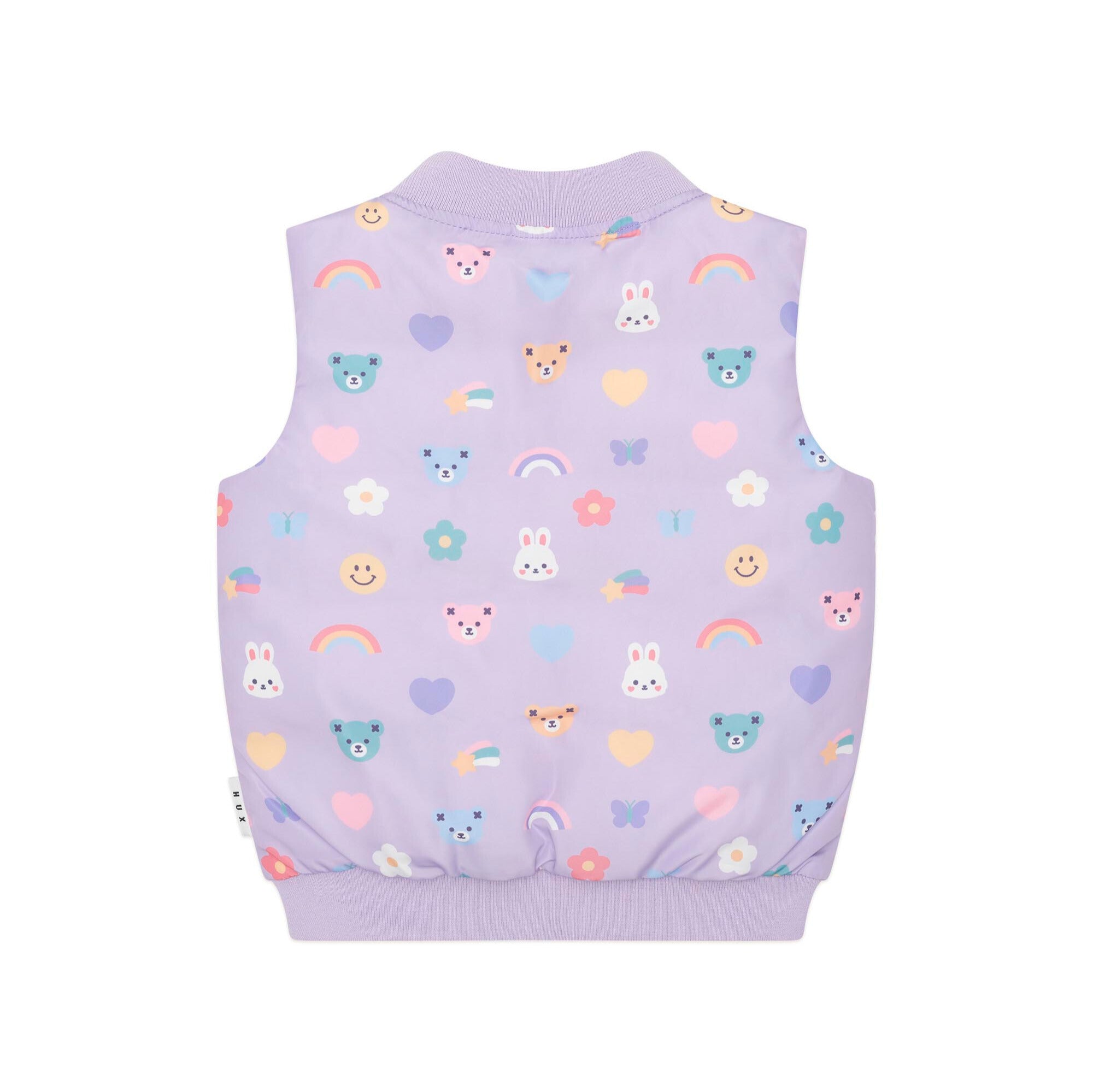 Hux Emoji Reversible Puffer Vest