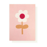 White Flower Card