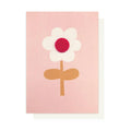 White Flower Card