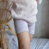 Jamie Kay Organic Cotton Everyday Bike Short - Simple Flowers Lilac