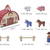 Wooden Farm Plasyset