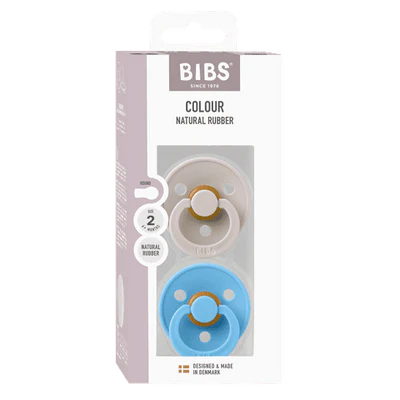 BIBS Colour 2 PACK - Mushroom/Breeze
