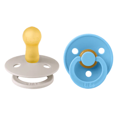 BIBS Colour 2 PACK - Mushroom/Breeze