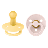 BIBS Colour 2 PACK - Pale Butter/Petal