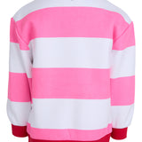 Contrast Stripe Crew - PINK