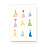 PARTY HATS BIRTHDAY CARD