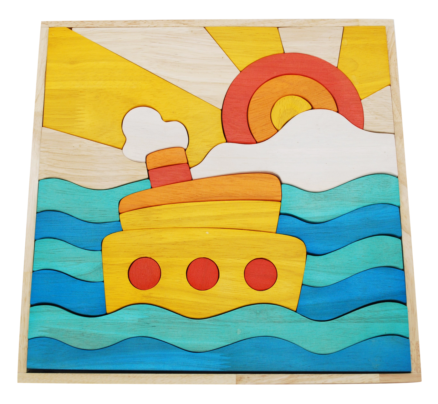 Ocean Scene Puzzle and Play Set