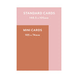 Congrats Pattern Mini Card - Cute Celebration Fun Greeting