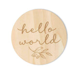 Gumleaf Wooden Milestone Cards