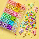Jewellery Making Kit Large Rainbow Bear