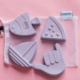 Shelly Beach Sand Moulds: Rose Pink