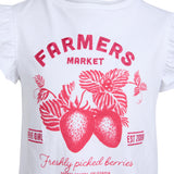 Farmers Market Tee  - WHITE