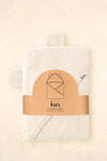 Kiin Hooded Towel - Ivory