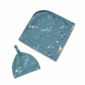 Rocket Organic Jersey Wrap & Beanie Set