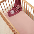 Fitted Cot Sheets - Rouge Pink