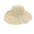 Acorn Santorini Crochet Straw Hat - Adult