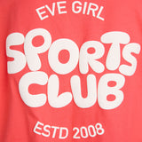 Sports Club Tee  - RED