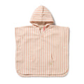 Strawberry Wave Organic Hooded Poncho