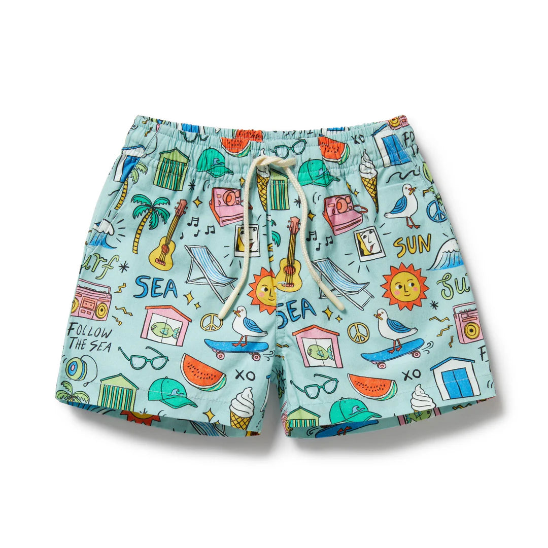 Sun Surf and Sea Board Short