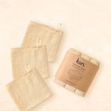 Kiin Wash Cloths 3 Pack - Oat