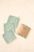 Kiin Wash Cloths 3 Pack - Sage