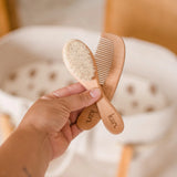 Kiin Wooden Baby Brush + Comb Set