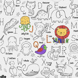 Into the Wild Classic Colouring & Doodle Mat