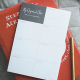 Write to Me Meal Planner