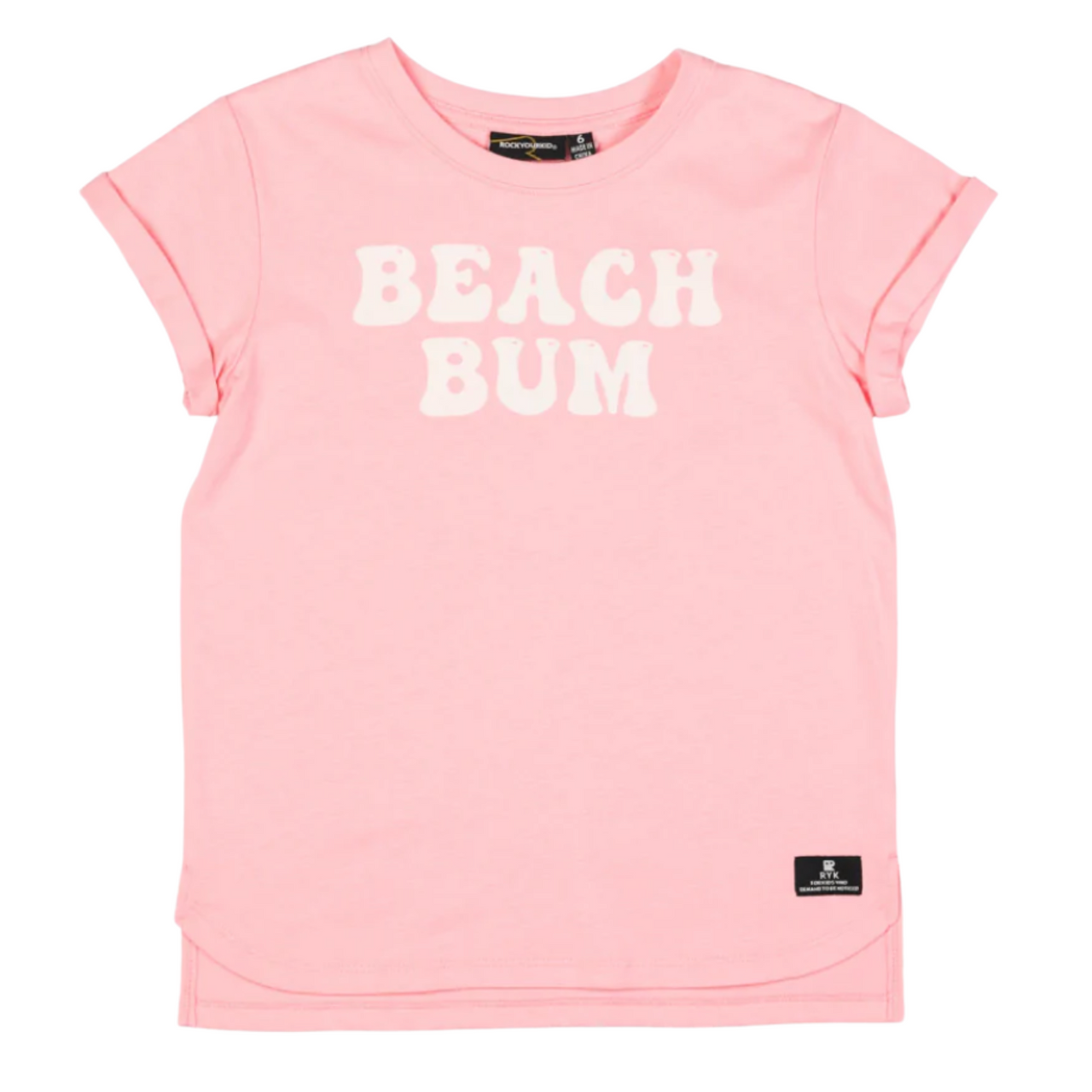Pink Beach Bum T-Shirt Boxy Fit - Pink