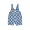 Burton Denim Overalls Check Denim