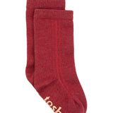 Toshi Organic Socks  Knee | Rosewood