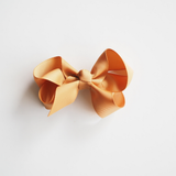 Snuggle Bow Clip | Mustard