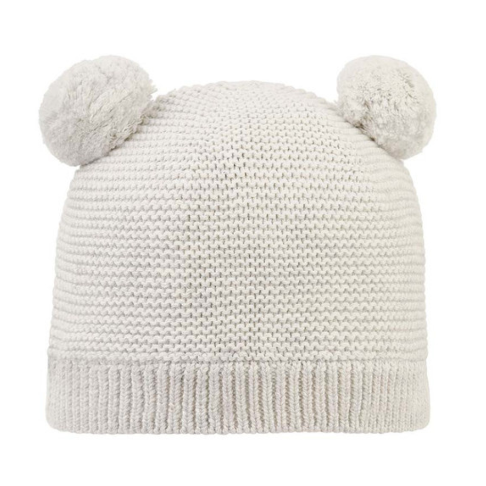 Toshi Organic Beanie Snowy | Pebble