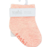 Toshi Organic Socks  Ankle | Blossom