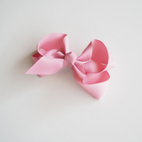 Snuggle Bow Clip | Dusty Pink