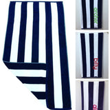 Personalised Beach Towel | Navy