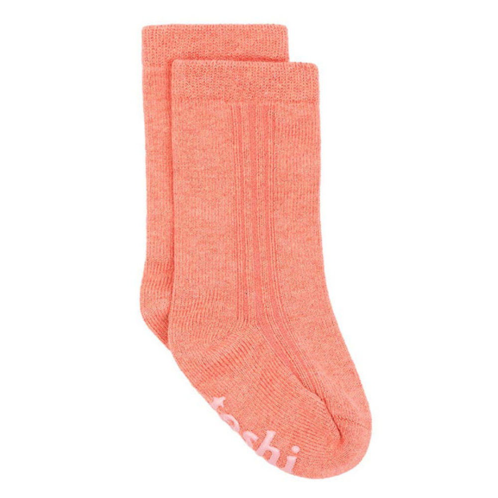 Toshi Organic Socks  Knee | Coral