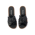 Salt Water Retro Slides | Black