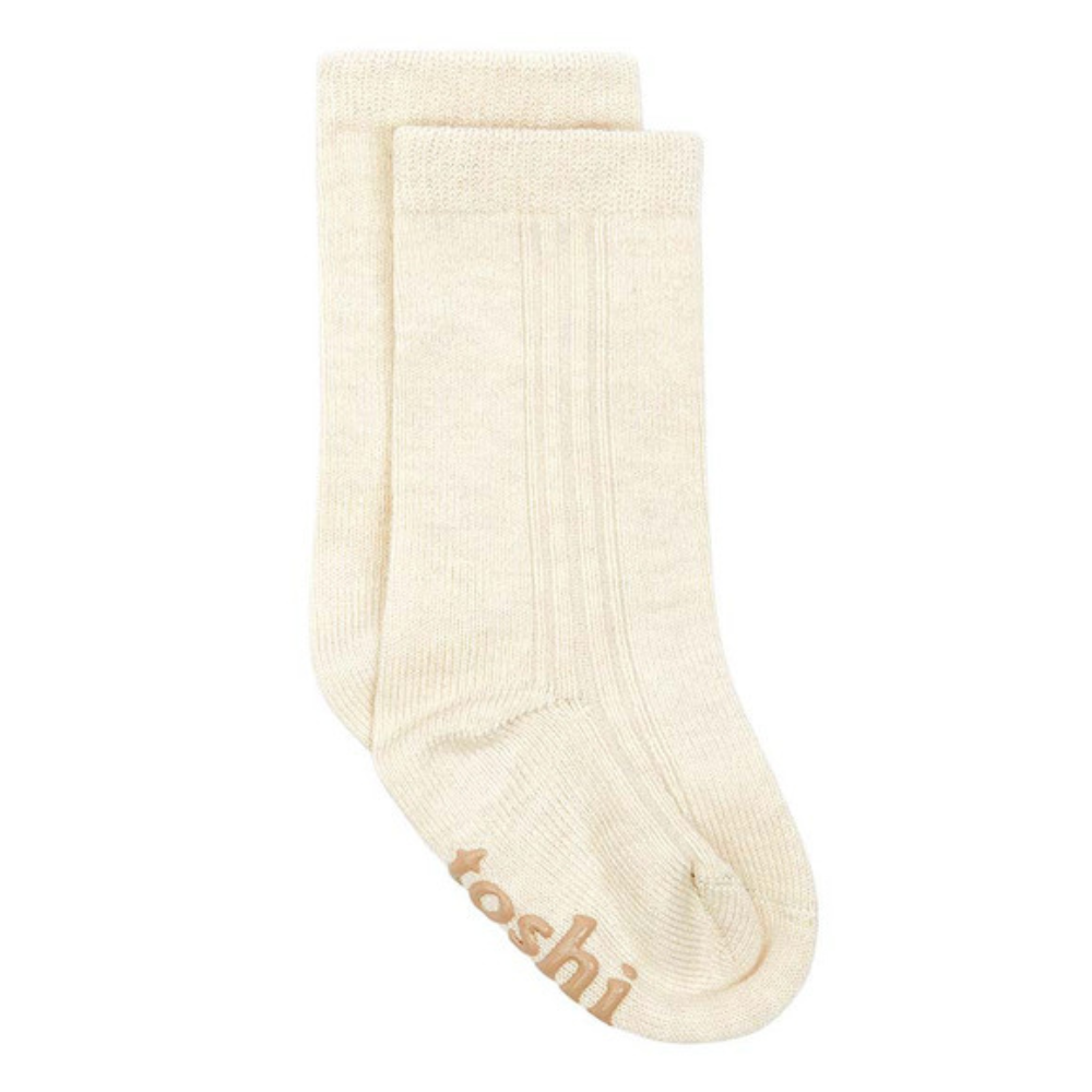 Toshi Organic Socks  Knee | Feather