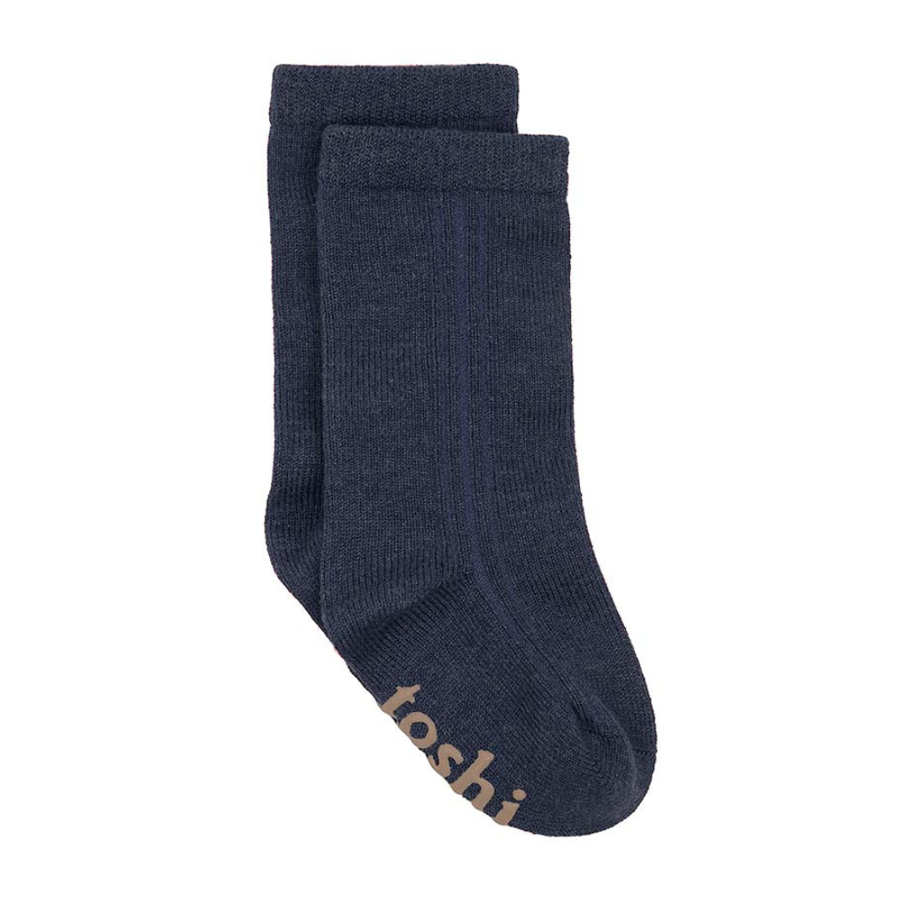 Organic Socks Knee Dreamtime Ink