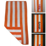 Personalised Beach Towel | Orange