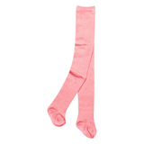 Organic Tights Footed Carmine