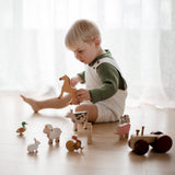 Farm Animals & Tractor Set
